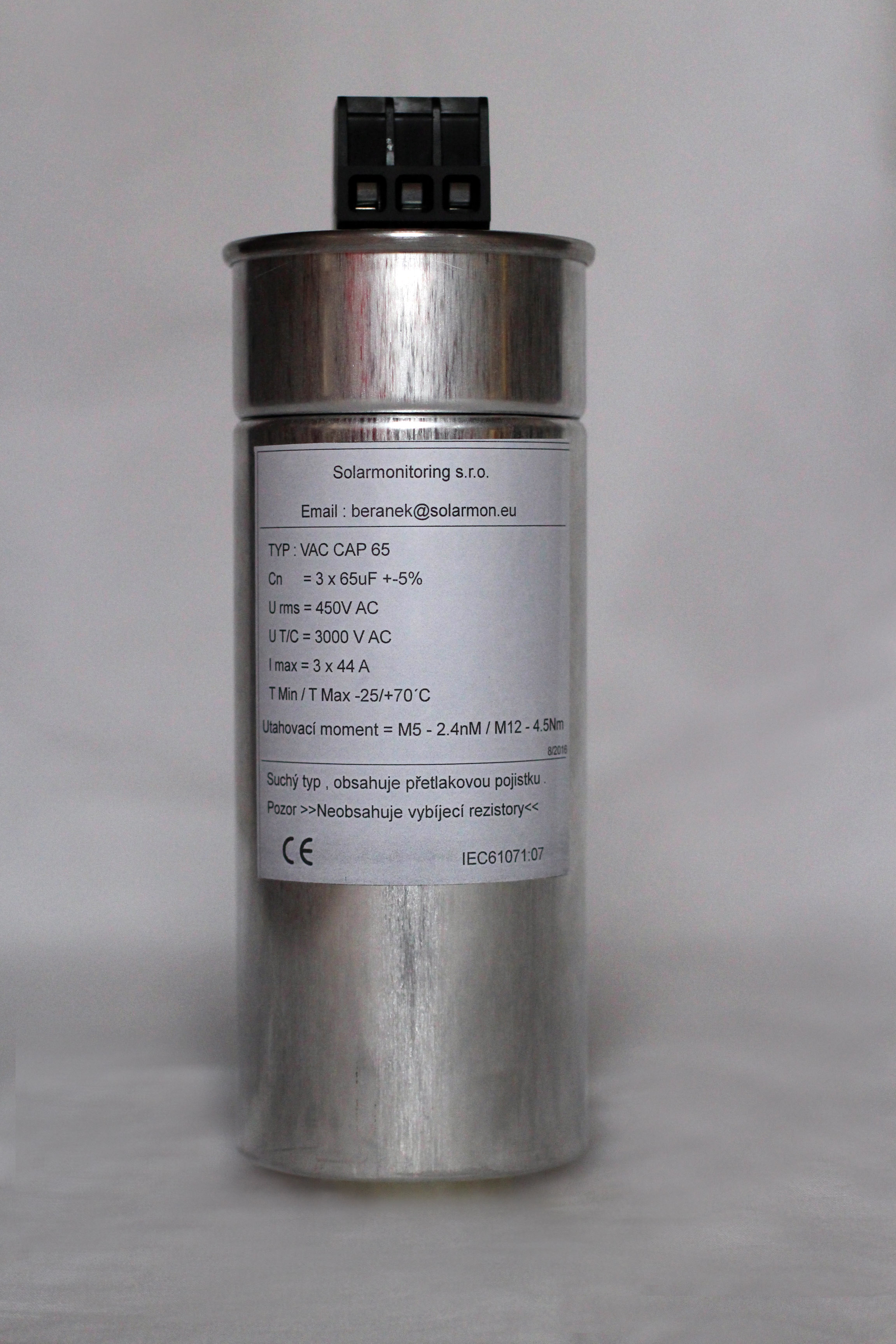 img.: 3F KONDENZÁTOR VACON