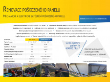 Renovace, oprava panelů zagelováním img.: Renovace, oprava panelů zagelováním
